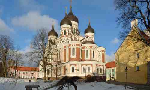 Aleksanteri Nevskin katedraali Tallinnan Toompeanmäellä