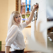 Laura Häkli kirkossa