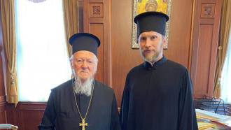 Patriarkka Bartolomeos ja isä Ioann
