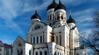 Aleksanteri Nevskin katedraali Tallinnassa