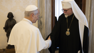 Arkkipiispa Elia tapaa paavi Leo XIV-n Vatikaamissa 19.1.2026