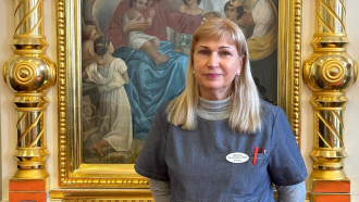 Oksana Smirnova Hoivakoti Helenan kirkossa