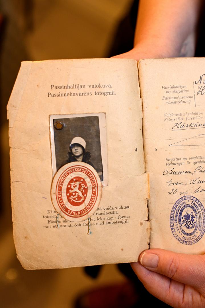 Vanha kuvallinen passi