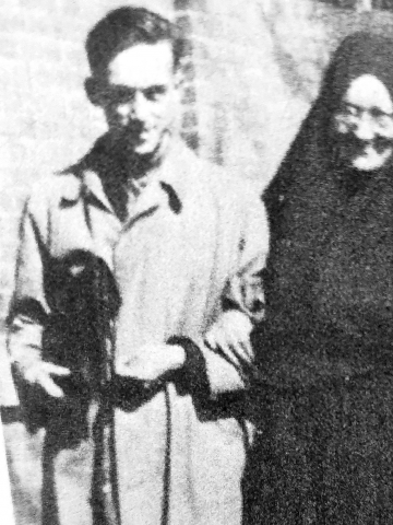 Äiti Maria ja poikansa Juri Skobtsov
