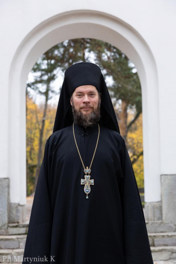 Valamon luostarin igumeni Mikael Helsingissä 2024