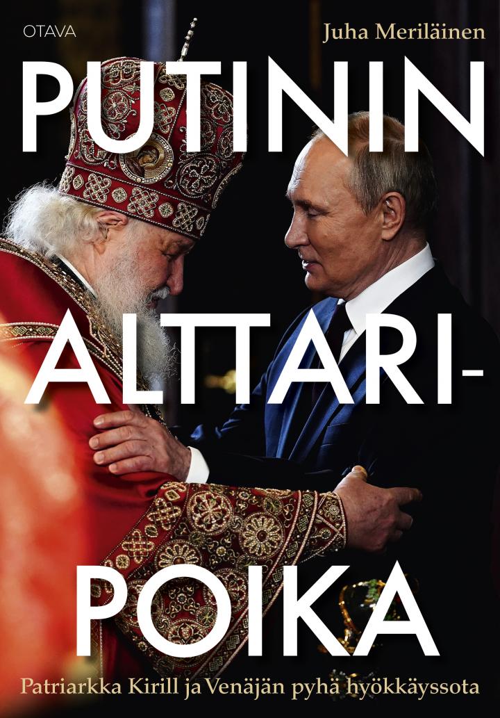 Putinin alttaripoika -kirjan kansi