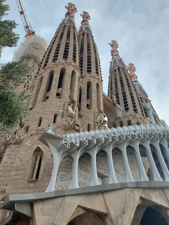 La Sandara Familia -katedraali Barcelonassa