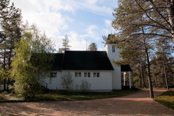 Pyhittäjä Trifon Petsamolaisen kirkko Sevettijärvellä