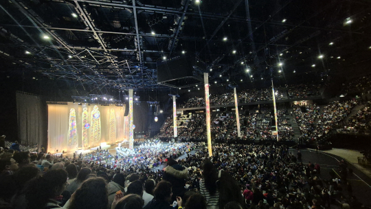 Taize-tapahtuma Pariisin Accor_Arenalla 2026