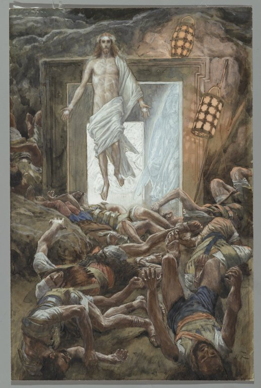 James Tissotin maalaus Ylösnousemus
