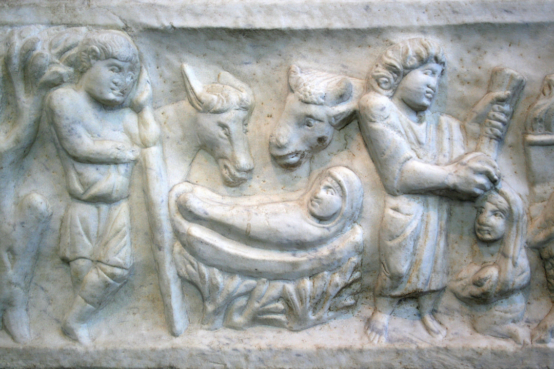 Marcus Claudianuksen (330-335 jKr.) Varhaiskristillinen sarkofagi