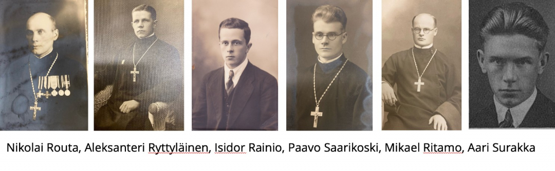 Ortodoksisten pappien liiton puheenjohtajia ja sihteereitä