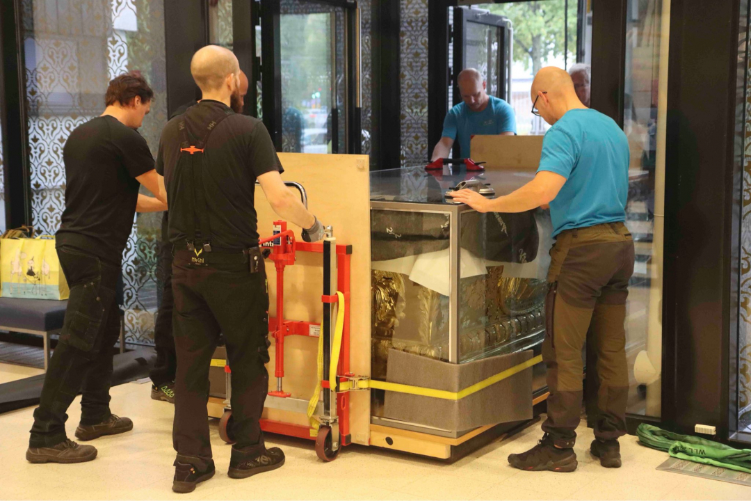 Pyhittäjien Sergain ja Hermanin muistoarkku lähtee Riisasta 9.9.2025