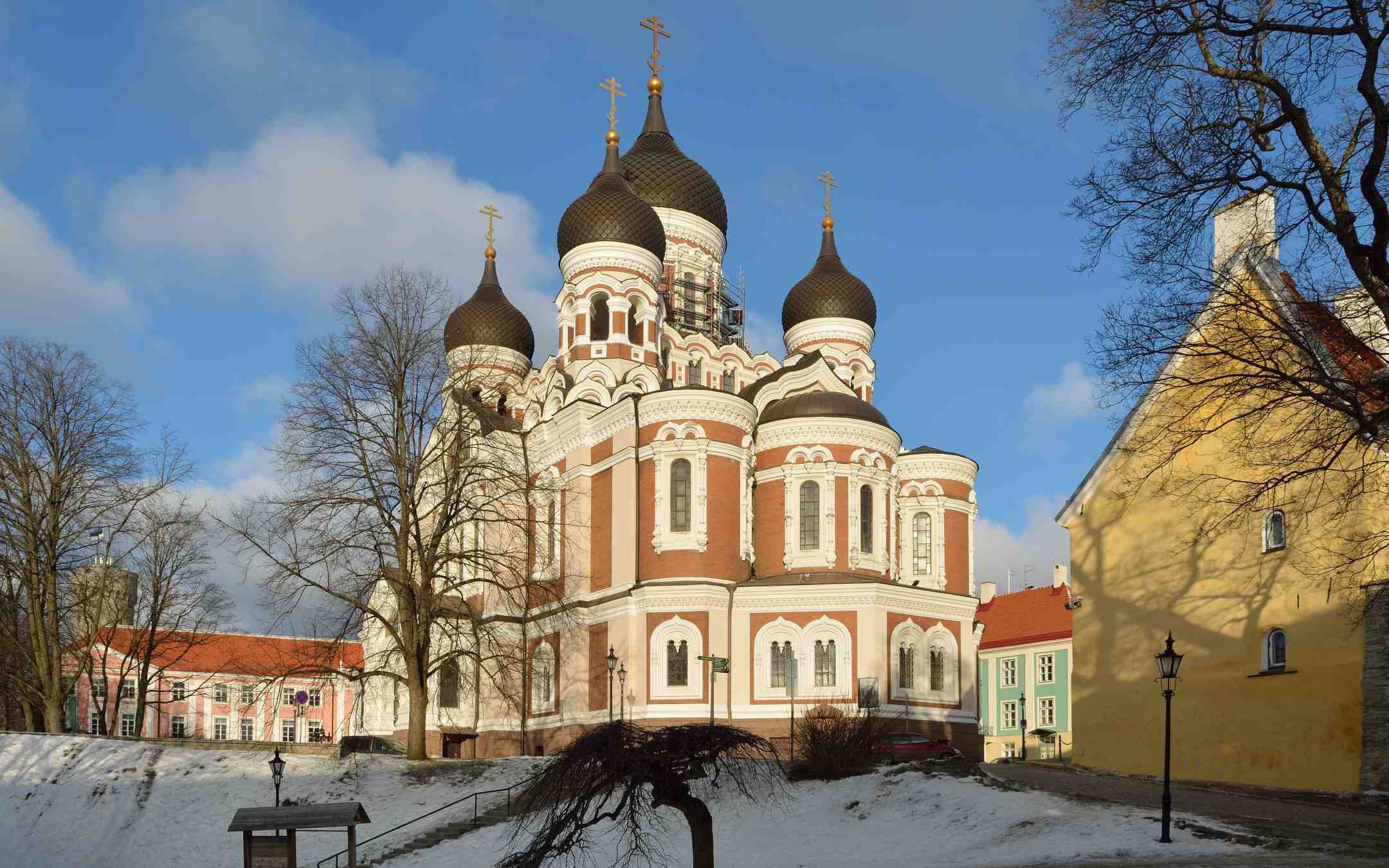 Aleksanteri Nevskin katedraali Tallinnassa Toompean mäellä