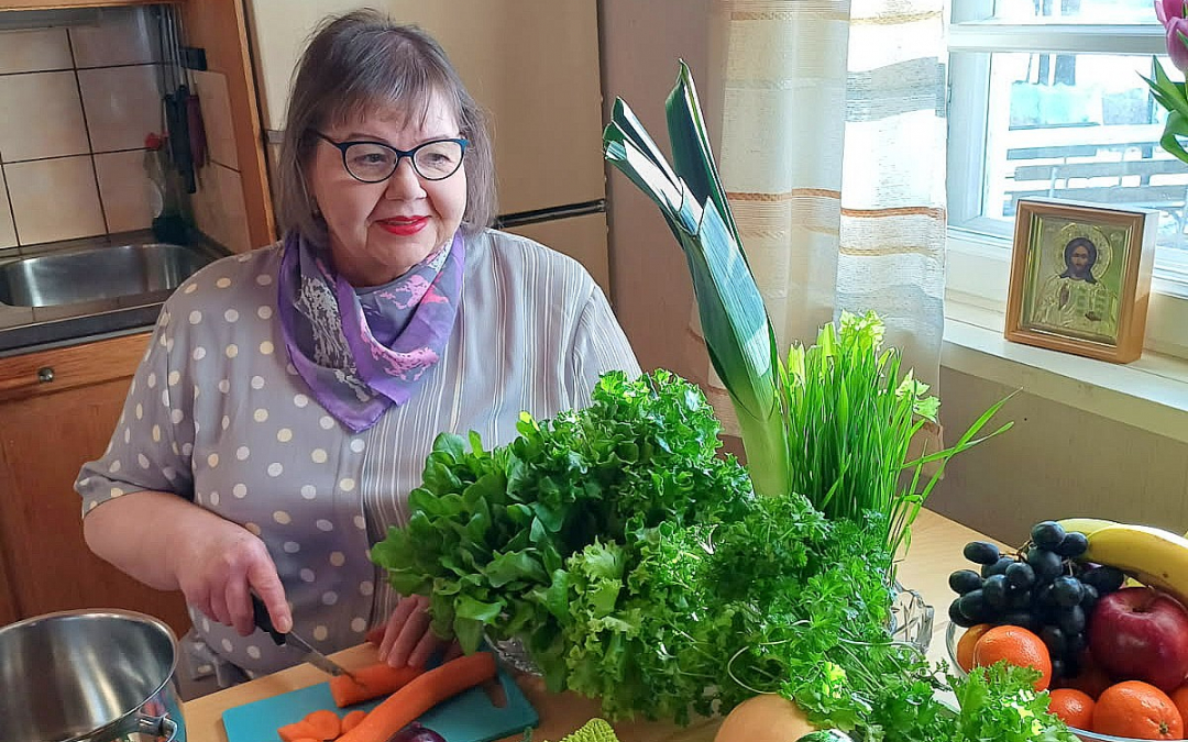 Irma Aikonen tekee paastoruokaa