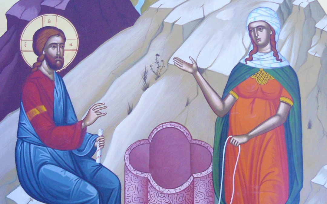 Jeesus ja samarialainen nainen lähteellä
