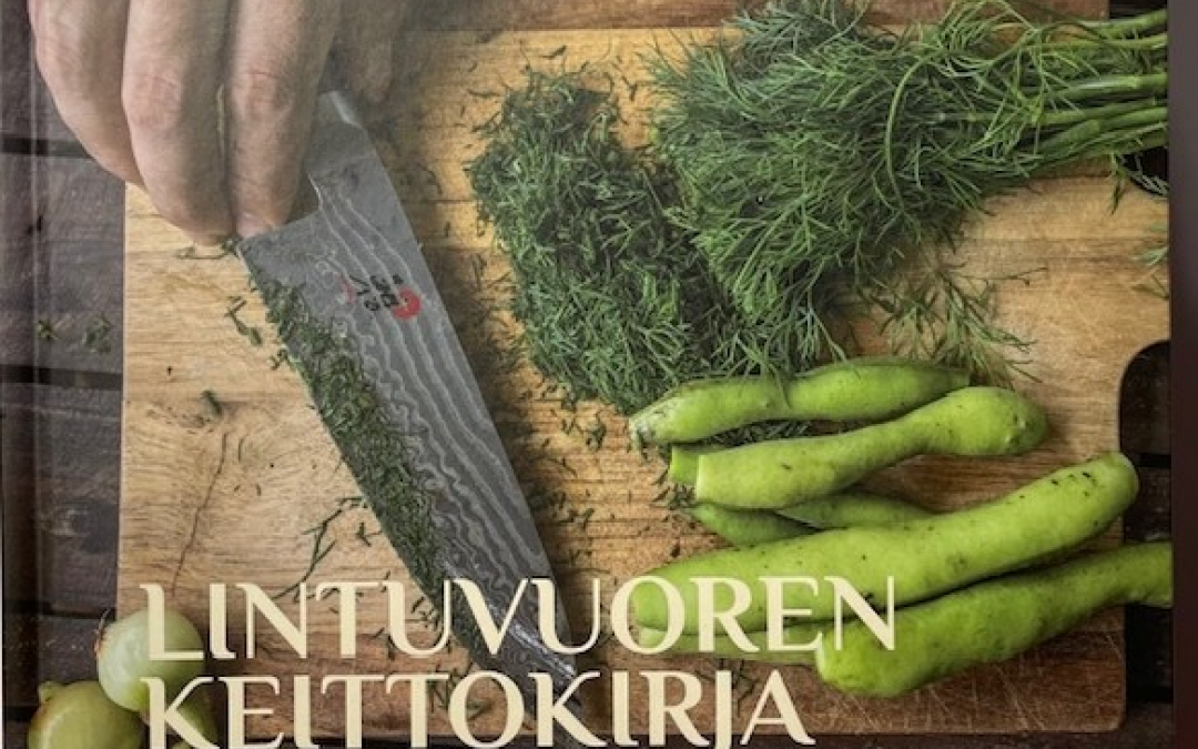 Lintuvuoren keittokirja -teoksen kansikuva