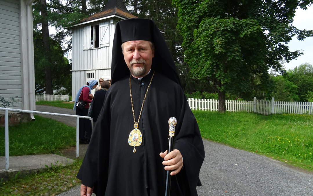 Arseni kesällä 2023 Valamon luostarissa