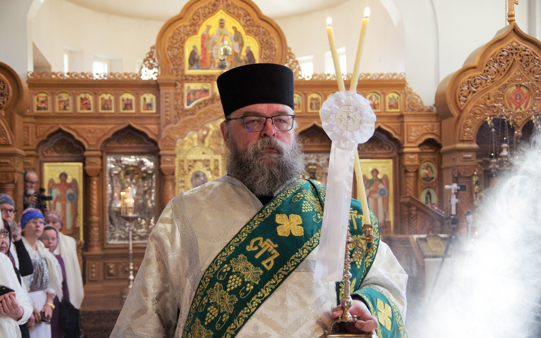 Valamon luostarin arkkidiakoni Viktor luosrain pääkirkossa
