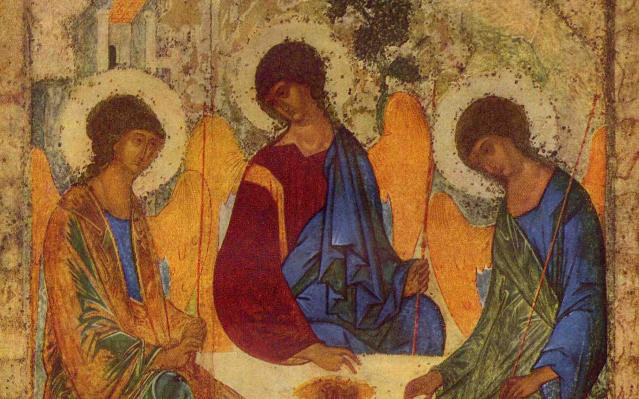 Andrei Rublevin maalaama Pyhä Kolminaisuus -ikoni