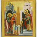 Marian temppeliintuominen ikonissa