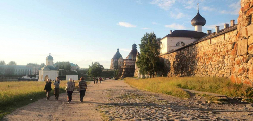 Solovetskin luostarissa 1990-luvulla