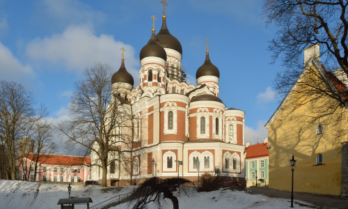 Aleksanteri Nevskin katedraali Tallinnassa Toompean mäellä