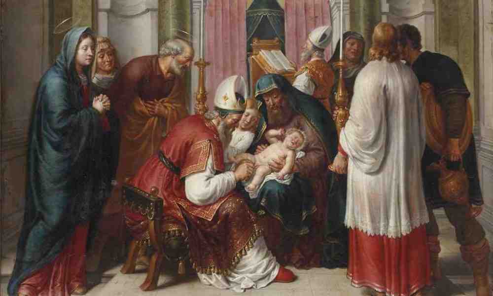 Herran ympärileikkaus maalaus Pieter van Lint