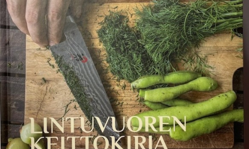 Lintuvuoren keittokirja -teoksen kansikuva