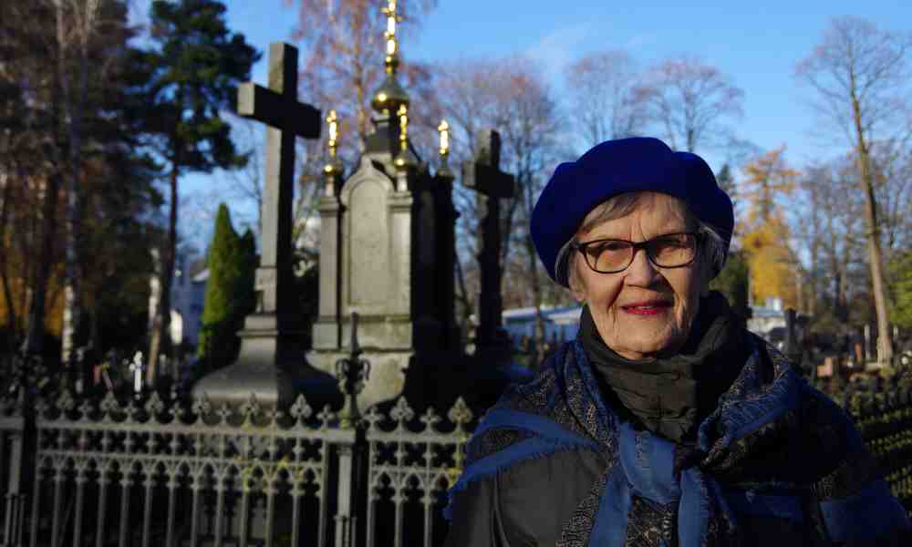 Marianna Flinckenberg-Glutschkoff Helsingin ortodoksisella hautausmaalla 2023