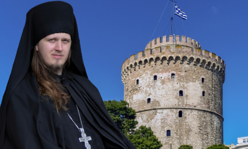 Munkki Rafael ja Thessalonikin torni