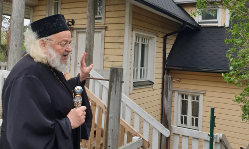 Pokrovan veljestön rakentajapappismunkki isä Hariton