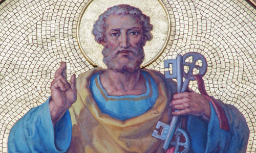 Pyhä apostoli Pietari Taivaan valtakunnan avaimet