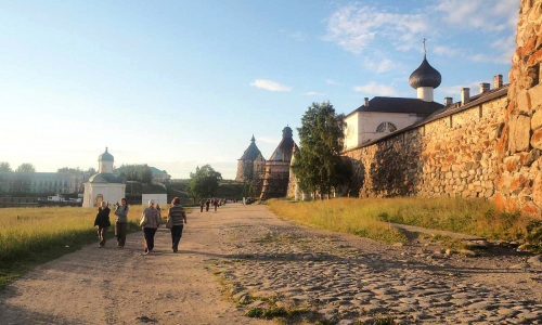 Solovetskin luostarissa 1990-luvulla