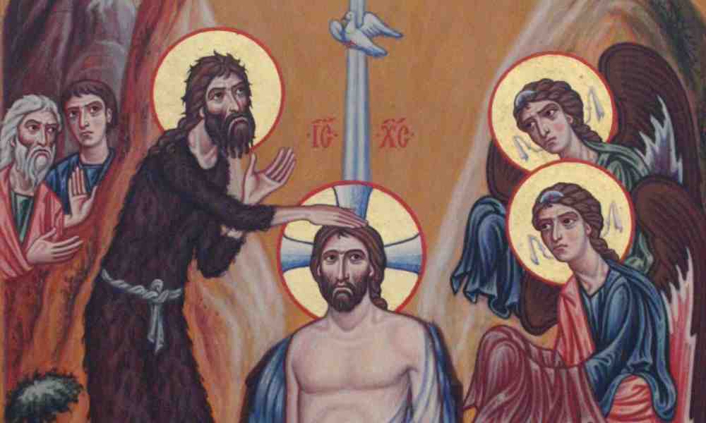Teofania ikoni Kristuksen kaste