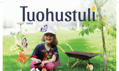 Tuohustuli-lehden kansi huhtikuu 2022