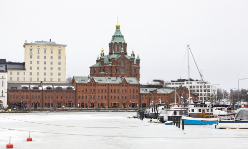 Uspenskin katedraali talvella